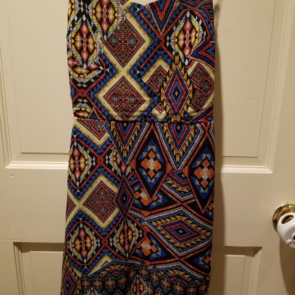 Strap summer dress